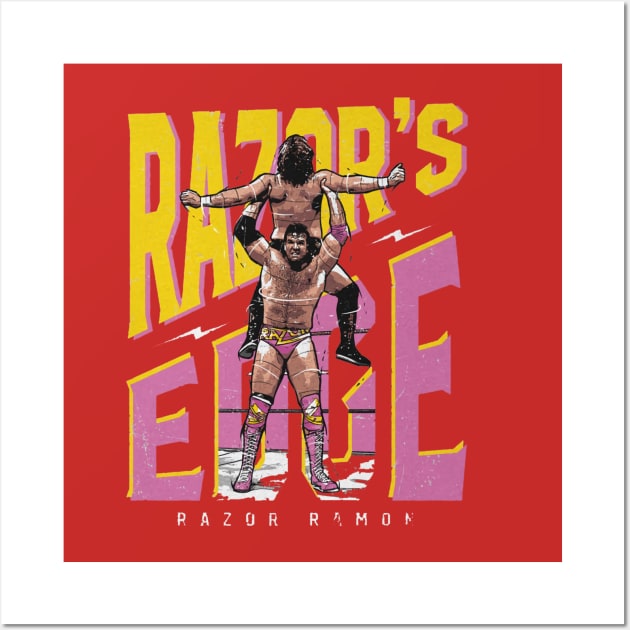 Razor Ramon Razor's Edge Wall Art by MunMun_Design